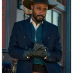 Cherokee Bill The Harder They Fall Blue Trench Coat