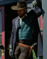 Cherokee Bill The Harder They Fall Blue Trench Coat