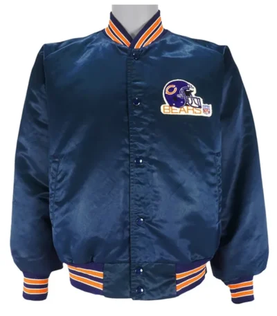Chicago Bears 1990s Blue Jacket