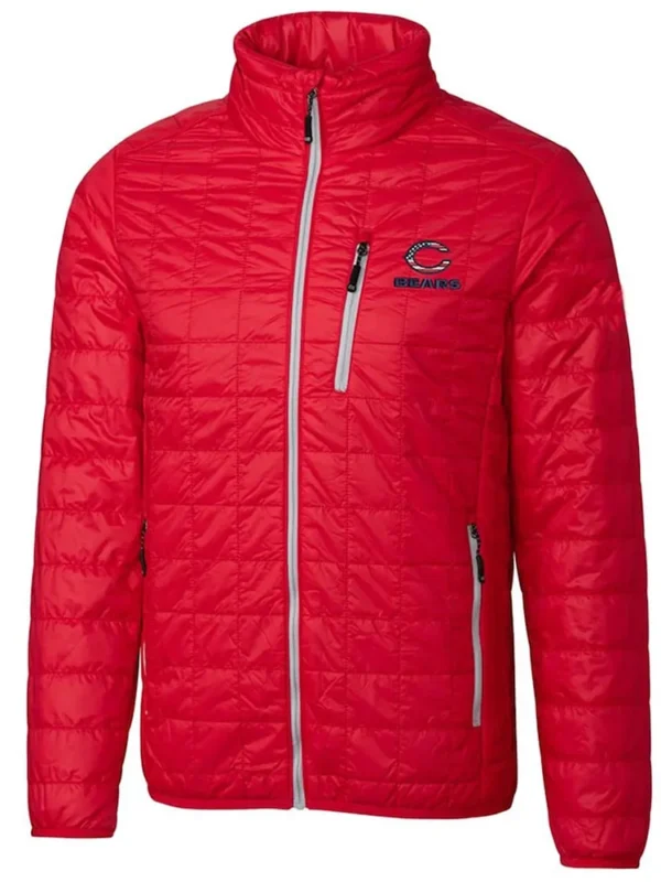 Chicago Bears American Rainier Red Jacket