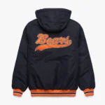 Chicago Bears Black Hooded Jacket