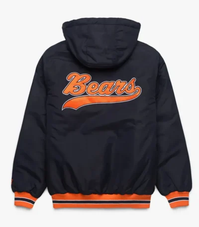 Chicago Bears Black Hooded Jacket
