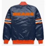 Chicago Bears Button Down Navy Jacket