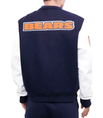 Chicago Bears Logo Letterman Jacket