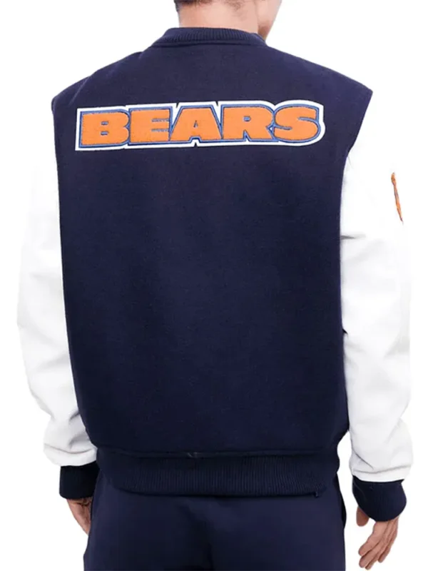 Chicago Bears Logo Letterman Jacket
