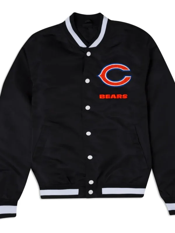 Chicago Bears Logo Select Black Jacket
