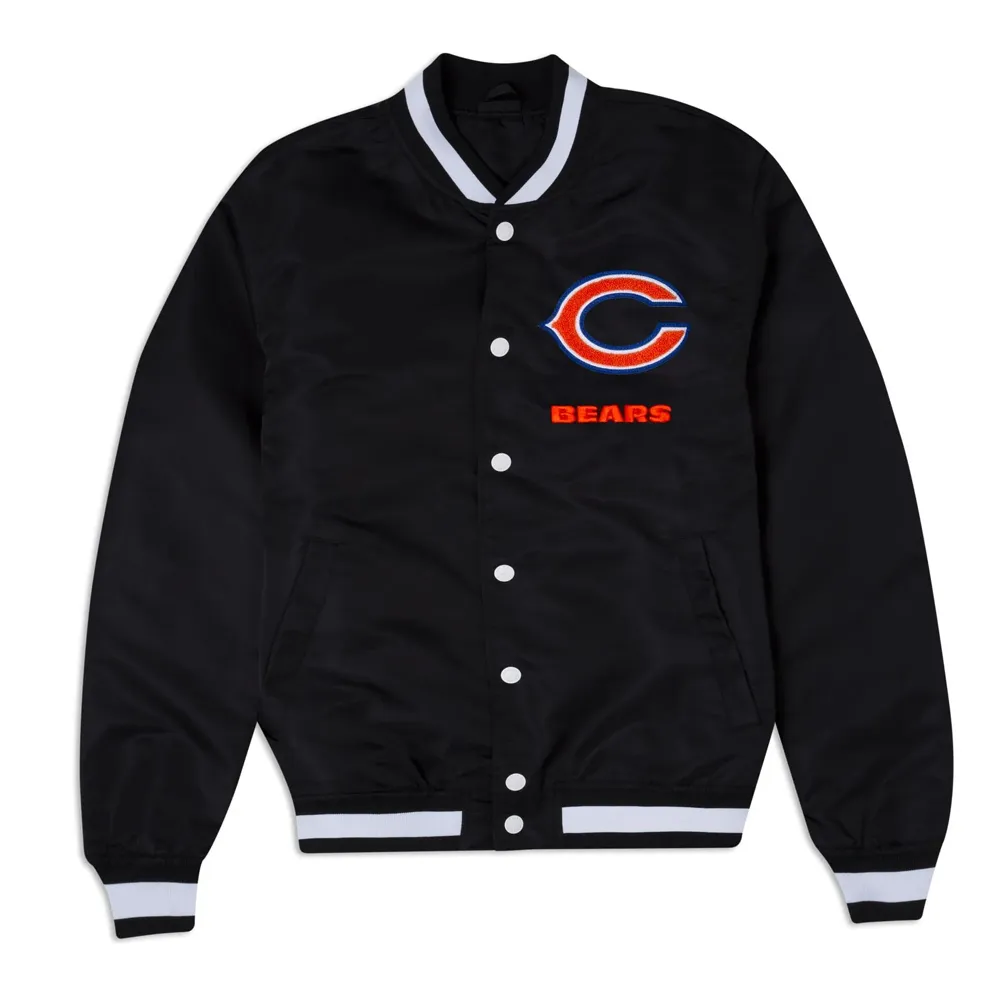 Chicago Bears Logo Select Black Jacket Chicago Bears Logo Select Black Jacket