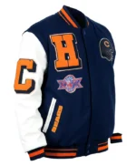 Chicago Bears Mashup Classic Rib Varsity Jacket
