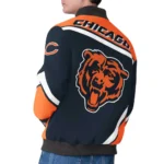 Chicago Bears Maximum Racing Navy Jacket
