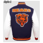 Chicago Bears Retro Classic Rib Varsity Jacket