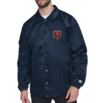 Chicago Bears Retro Logo Coaches Jacket