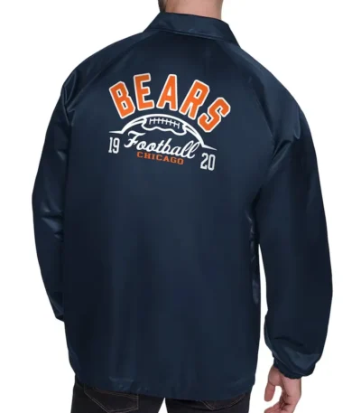 Chicago Bears Retro Logo Coaches Jacket