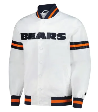 Chicago Bears Scout Varsity Satin Jacket