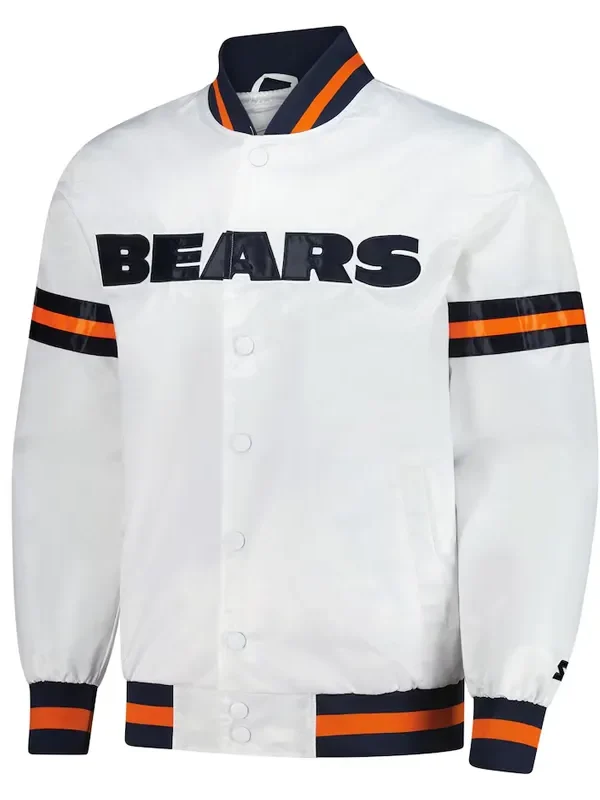 Chicago Bears Scout Varsity Satin Jacket