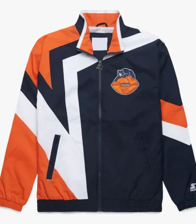 Chicago Bears Star Windbreaker Jacket