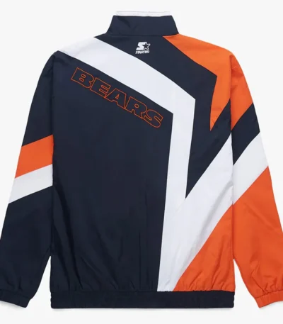 Chicago Bears Star Windbreaker Jacket