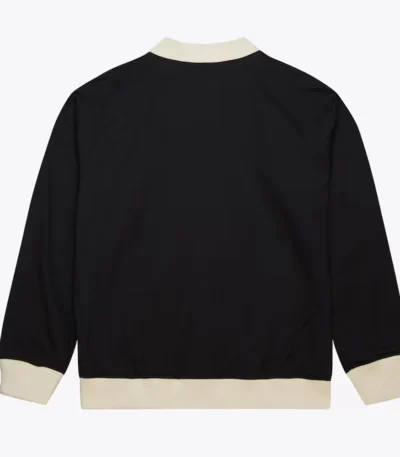 Chicago Blackhawks Black Cotton Twill Jacket