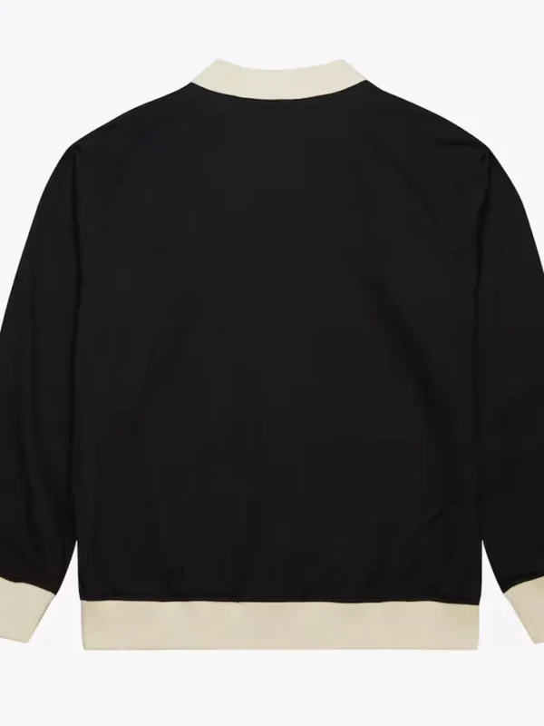 Chicago Blackhawks Black Cotton Twill Jacket