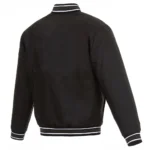 Chicago Blackhawks Black Poly-Twill Jacket