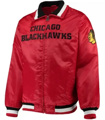 Chicago Blackhawks Captain II Red Jacket