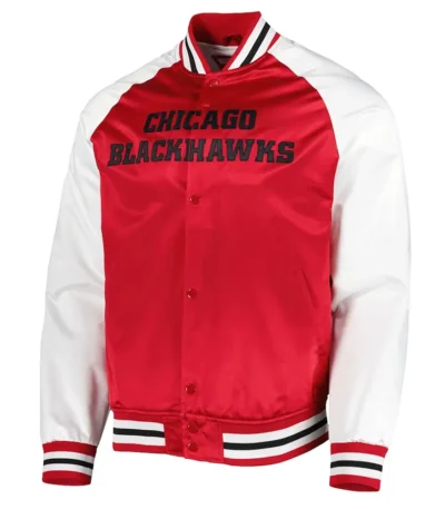 Chicago Blackhawks Prime Time Red-White Jacket