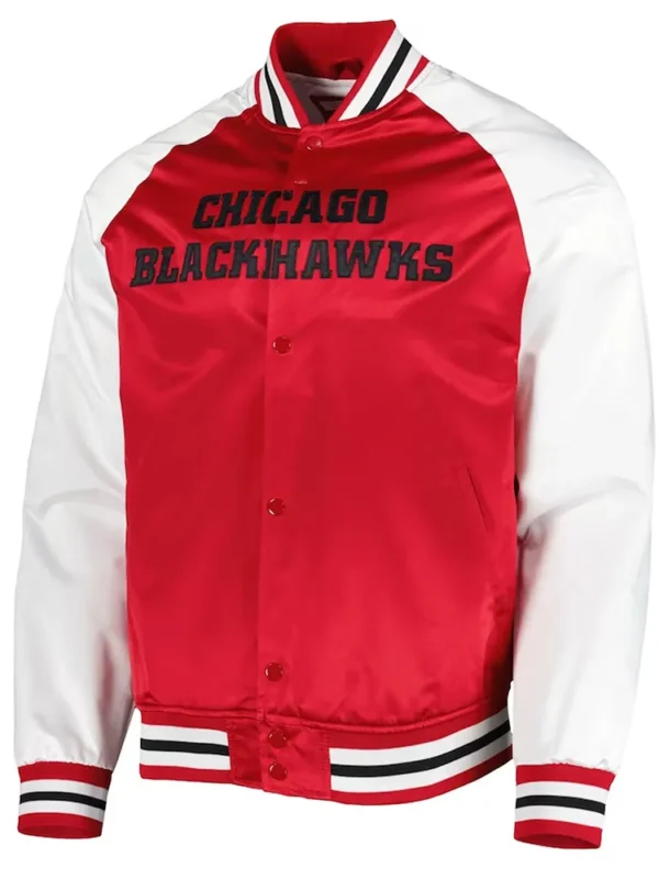 Chicago Blackhawks Prime Time Red-White Jacket