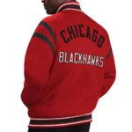 Chicago Blackhawks Red Tailback Jacket