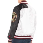 Chicago Blackhawks Retro Button-Up Satin Jacket
