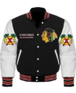 Chicago Blackhawks Styles Varsity Jacket