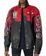 Chicago Bulls 3-Peat Championship Leather Jacket