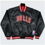 Chicago Bulls 80’s Black Bomber Jacket