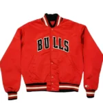 80s Chicago Bulls Red Jacket