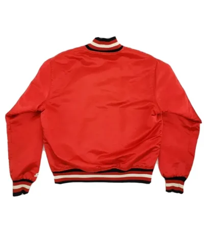 80s Chicago Bulls Red Jacket