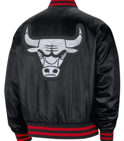 City Edition Prime Chicago Bulls Black Jacket