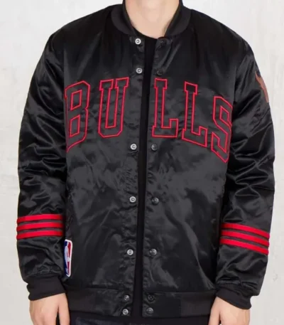 Chicago Bulls Black Jacket