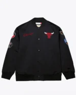 Chicago Bulls Color Blocked Full-zip Track Jacket