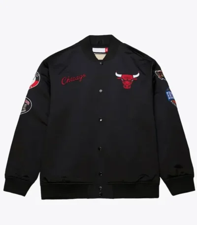 Chicago Bulls Color Blocked Full-zip Track Jacket