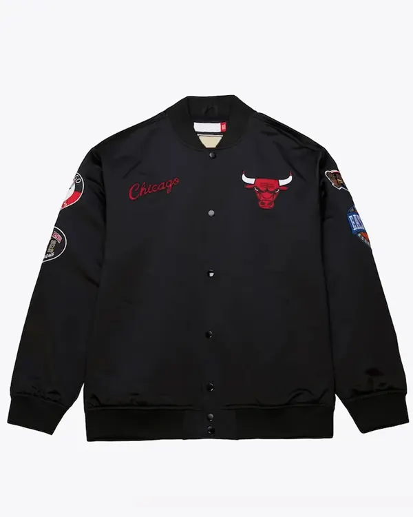 Chicago Bulls Color Blocked Full-zip Track Jacket Chicago Bulls Color Blocked Full-zip Track Jacket