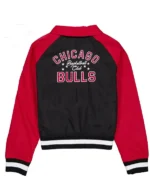 Throwback Chicago Bulls Black And Red Jacket