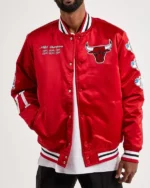 Championship Chicago Bulls Red Jacket