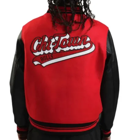 Chi-town Chicago Bulls Varsity Jacket
