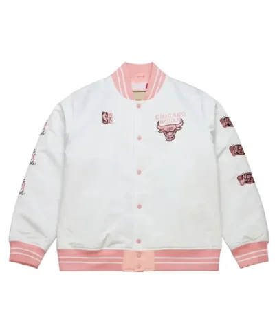 Classic Chicago Bulls Neopolitan Satin Jacket