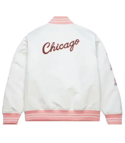 Classic Chicago Bulls Neopolitan Satin Jacket