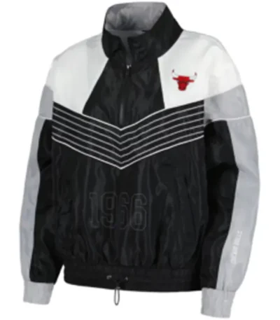 Chicago Bulls Courtside Half-Zip Track Jacket