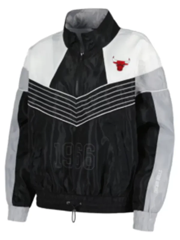 Chicago Bulls Courtside Half-Zip Track Jacket