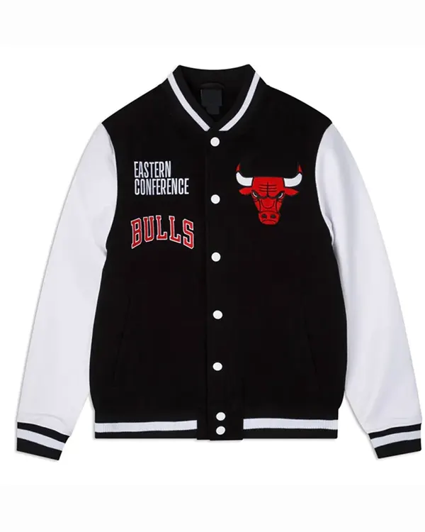 Eastern Chicago Bulls Conference Varsity Jacket Eastern Chicago Bulls Conference Varsity Jacket