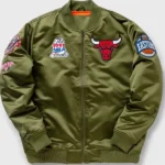 Flight Chicago Bulls Satin Jacket