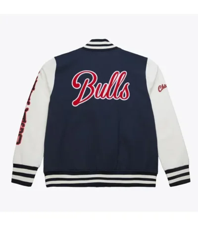 Mashup Chicago Bulls Classic Rib Satin Jacket