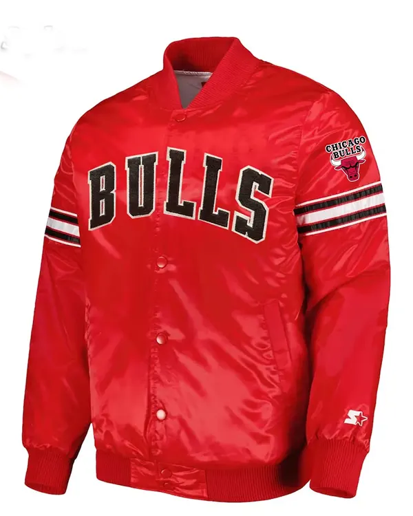 Chicago Bulls Patches Black Varsity Jacket Chicago Bulls Patches Black Varsity Jacket