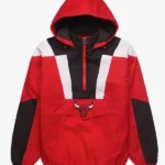 Pullover Chicago Bulls Half-zip Jacket
